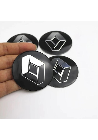 Renault Alüminyum Jant Göbeği Yapıştırma 55Mm 4 Adet