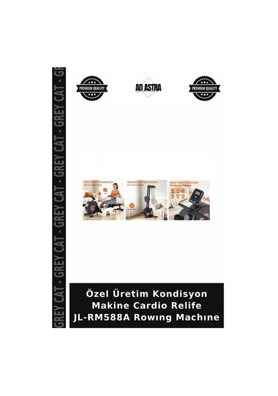 Özel Üretim Kondisyon Makine Cardio Relife Jl-rm588a Rowıng Machıne