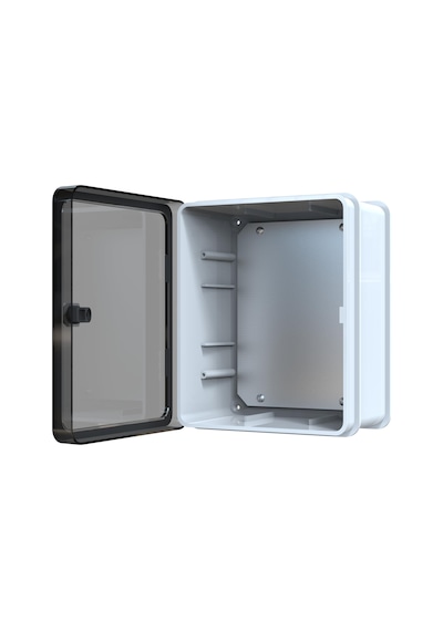 Yavuz Abs Pano 25 X 30 X 15.2 Cm Taban Saclı Ip65 Plastik Pano Montaj Plakalı Elektrik Kutusu Pano Darbeye Dayanıklı Dış Ortam Muhafaza Kutusu Abs Pano Poli 026 Sku: Smgstk7b061af8a8
