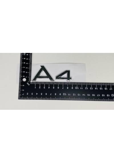 Audi 2008 - 2016 1.8t A4 Krom Arka Bagaj Yazısı Set