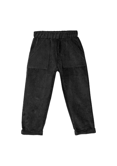 Denokids Mshb&g Fitilli Kadife Siyah Erkek Çocuk Pantolon Çok Renkli