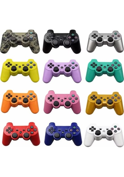 Leons Oyun Kolu Ps3 Uyumlu Gamepad Kol Ps3 Uyumlu Kablosuz Analog Oyun Kolu Şarjlı