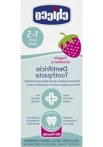 Çilek Aromalı Florürsüz Diş Macunu 12 Ay+ Ağız Kokusu Önleyici