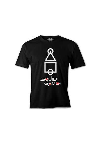 Squid Game-Final Game Siyah Erkek Tshirt