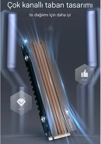 2280 M.2 Ssd Soğutucu Magnezyum Alüminyum Ps5/ps İcold 007