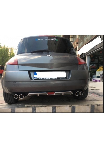 Renault Megane 2 Hb Difüzör Çift Egzoz Görünümlü