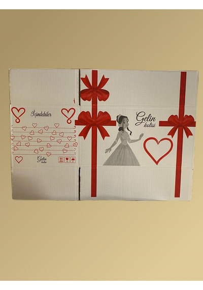 Gelin Çeyiz Kolisi Taşıma Karton Kolisi 10 Adet 58 x 38 x 30