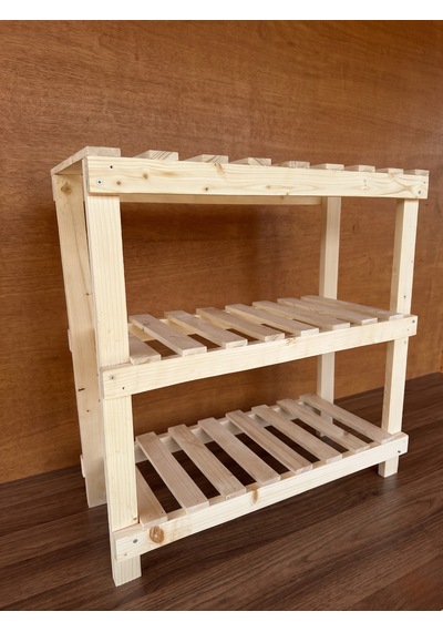Nest Woodtr Doğal Ham Ahşap Üç Bölmeli Ayakkabılık Çok Amaçlı Raf Çiçek Standı Sehpa 80x60x25cm 1adet Nest Woodtr Doğal Ham Ahşap Üç Bölmeli Ayakkabılık Çok Amaçlı Raf Çiçek Standı Sehpa 80x60x25cm 1adet