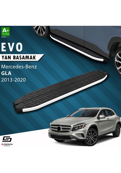 S-dizayn Mercedes Gla X156 Evo Aluminyum Yan Basamak 183 Cm 2013-2020