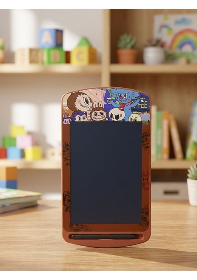 Mucit Home Labubu Detaylı Kalemli Çocuk Tablet-karne Okul si Yaz Sil Yazı Tahtası
