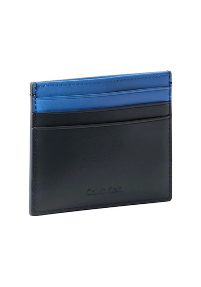 Calvin Klein Bold Cardholder, Y08 Lacivert Erkek Kartlık