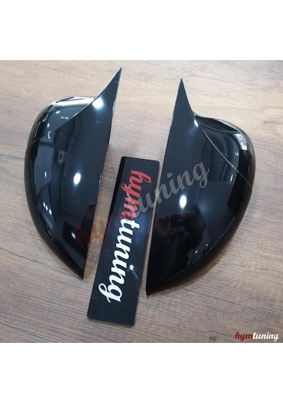 Ford Fiesta Mk7 Yarasa Ayna Kapağı - Parlak Siyah Abs Plastik