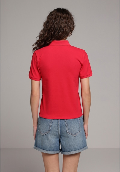 Colin's Colins Slim Fit Polo Yaka Düz Kadın Kirmizi Kısa Kol Tişört Cl1080870 Q1.v2 Red Kırmızı Colin's Colins Slim Fit Polo Yaka Düz Kadın Kirmizi Kısa Kol Tişört Cl1080870 Q1.v2 Red Kırmızı