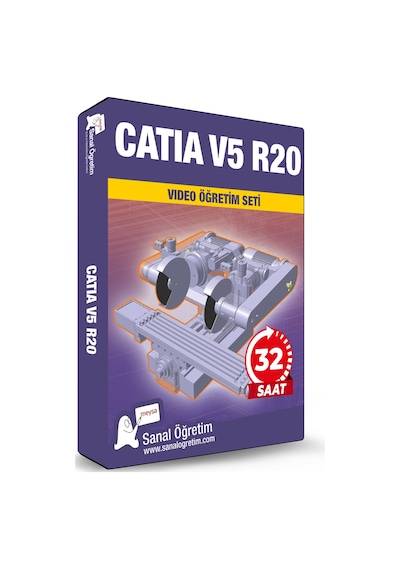 Catia V5 R20 Video Ders Eğitim Seti