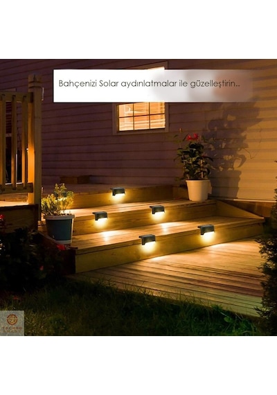 Technojet Solar Güneş Enerjili Şarj Edilen Köşebent Merdiven Vera (546888743)