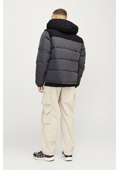 Jack & Jones 12258416 Erkek  Antrasit Mont & Kaban
