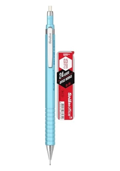 Scrıkss Offıce Aero-x Versatil 0.5 Mm Açık Mavi & Sl-24 Min 2b 2'li Blister