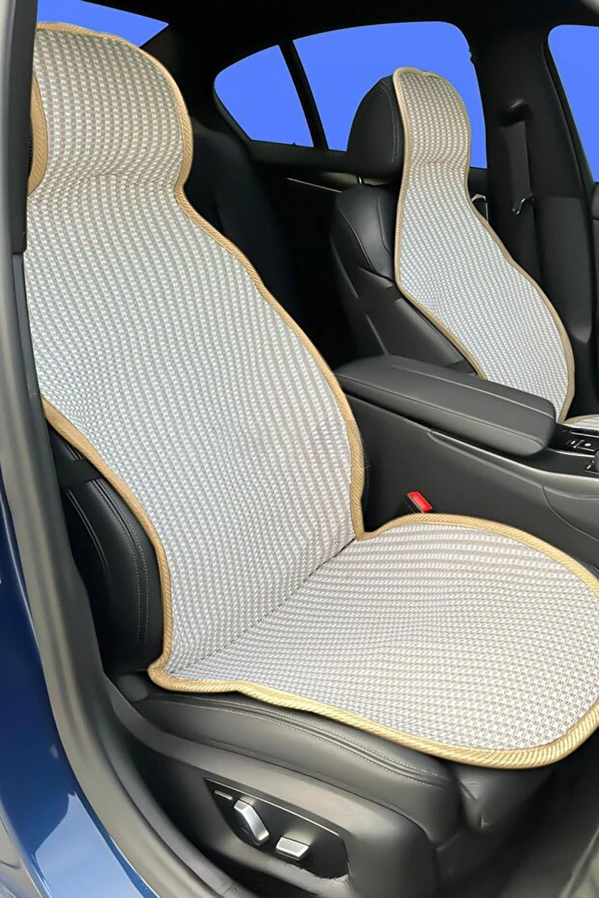 Bmw E60 Uyumlu Bej Prestij Serisi Dokuma Kumaş Oto Koltuk Kılıfı Ön Tam Arka Alt