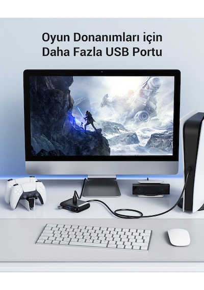 Ugreen Usb 3.0 4 Portlu Hub Çoklayıcı 1 Metre, 20291