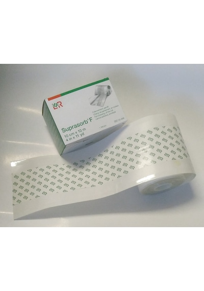 LR Suprasorb F Su Geçirmez Şeffaf Film Yara Örtüsü 10 CM x 10 M