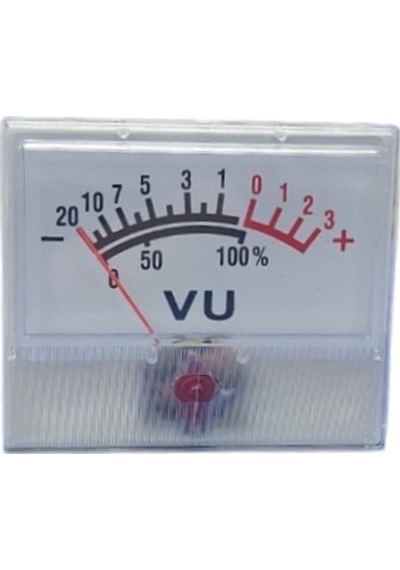 Analog İbreli Vu Metre Yüksek Hassasiyetli Vumetre 55x47