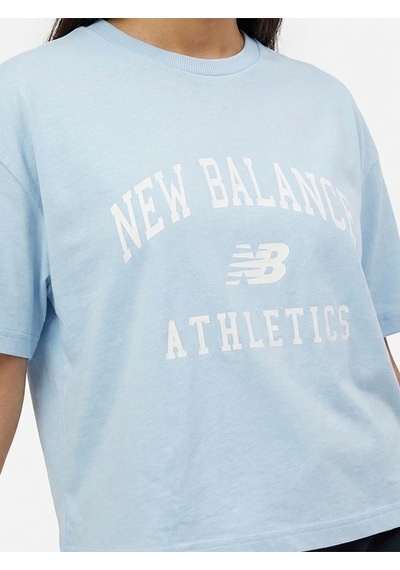 Kadın Nb Lifestyle Women Tshirt Wnt1402-dus Mavi