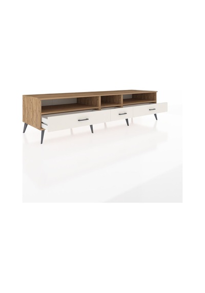 Kronos Tv Ünitesi 3 Raflı 3 Çekmeceli 220x59x51 Çam-çam/aytaşı Atlas Çam/aytası - Atlas Çam Kronos Tv Ünitesi 3 Raflı 3 Çekmeceli 220x59x51 Çam-çam/aytaşı Atlas Çam/aytası - Atlas Çam