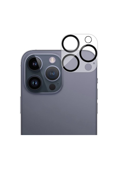 Buff Apple Uyumlu iPhone 13 Pro Max / 13 Pro Kamera Lens Koruyucu Şeffaf
