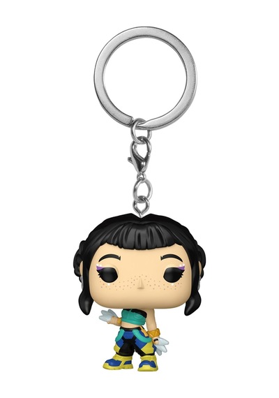 Funko Pop Keychain :netflix - Kpop Demon Hunters - Zoey - Orijin