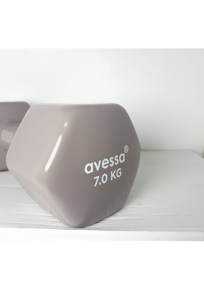 Avessa 7 Kg Vinil Dambıl Pvc 2 Adet