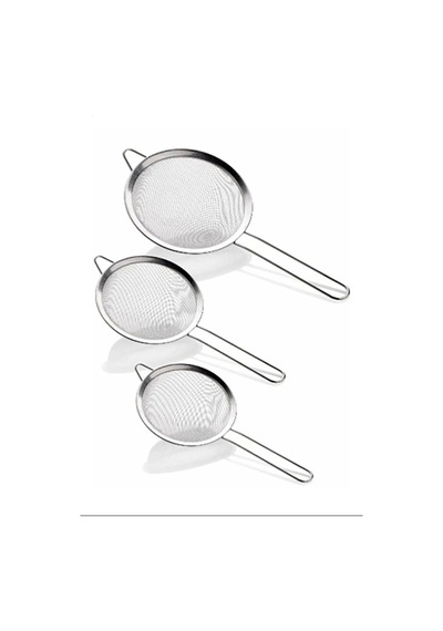 Büyük 3'lü Metal Süzgeç Royaleks-clkn-1359 Çok Renkli