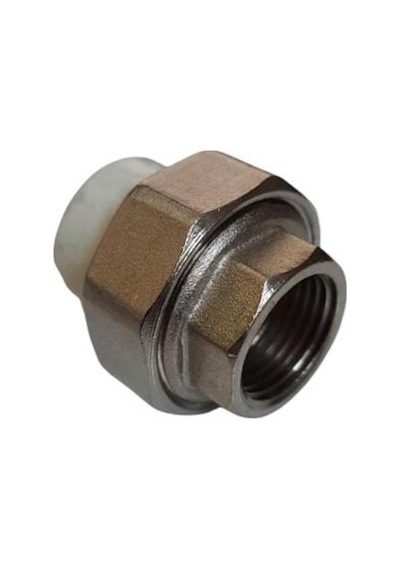 Kalde Pp Eco Oynar Başlı Dişi Rakor 20X1/2 Beyaz (532541694)