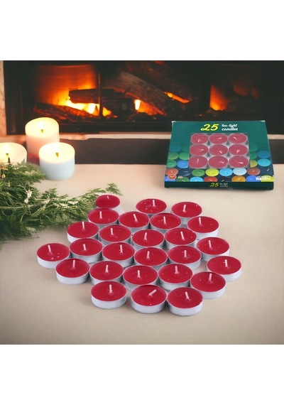 Tealight Mum Kokusuz Ev Tatil Parti Dekoru Glımma Çok Renkli