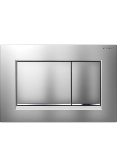 Geberit 115.883.jq.1 Sigma30 Çift Kapaklı Kumanda Paneli Krom