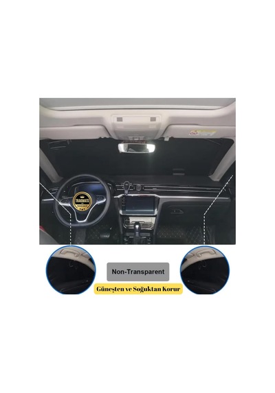 Trakmats Hyundai Ioniq 5 2021-2025 İle Uyumlu Buzlanma Önleyici Araba Cam Üstü Kar Örtüsü, Su G Diğer