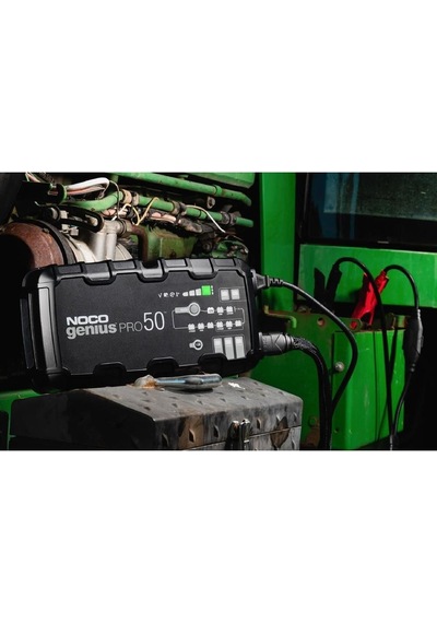 Noco Genıuspro50 6v/12v/24v 1000a Akıllı Akü Şarj Ve Akü Bakım/desülfatör/power Supply Fr Genıuspro50