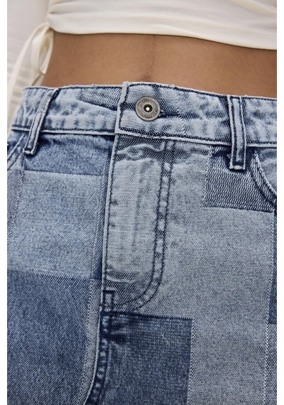 Bad Bear Vendy Mavi Denim Etek Mavi