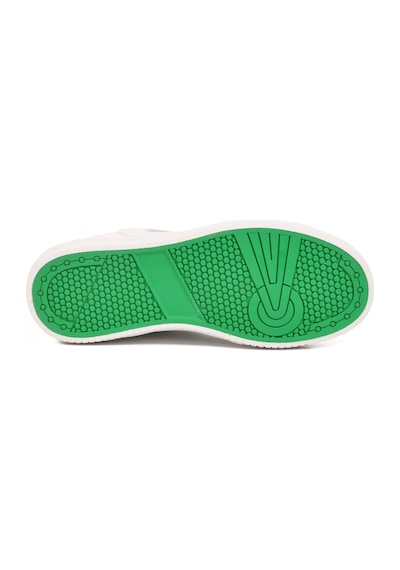 United Colors Of Benetton Beyaz Pudra Bağcıklı Kadın Sneaker Bnı-10102 Z Beyaz - Pudra