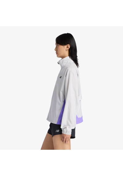 New Balance Fast Days Kadın Gri Ceket Wjr3fm-gym Gri