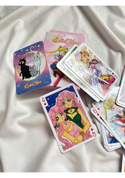 Anime Sailor Moon Iskambil Kartı - Poker Kartı