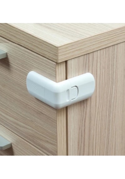 Mucit Home Çekmece Çocuk Kilidi Güvenlik Koruma Kilit Beyaz