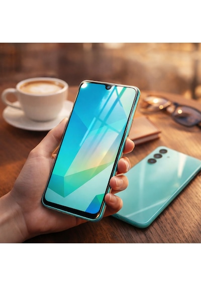 Samsung Uyumlu Galaxy A26 5g A16 Anti Statik Ekran Koruyucu Toz Tutmayan Kırılmaz Cam