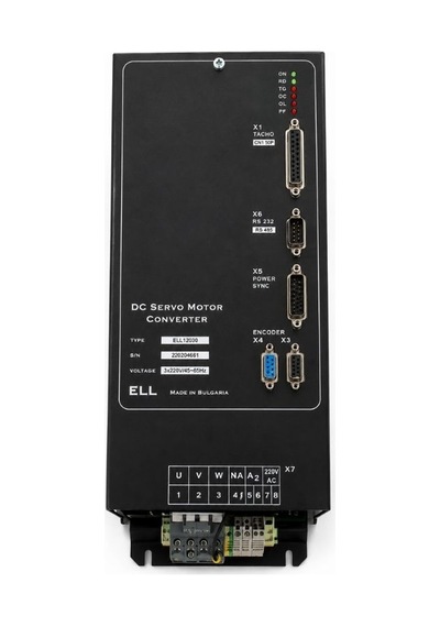 Ell 12030 Tiristör Dönüştürücü 250v 155a Endüstriyel Motor Kontrol Cihazı