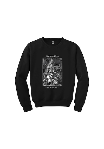 Machine Head The Blackening Siyah Sweatshirt Beyaz