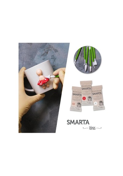 Smarta Kil / Hamur Modelleme Yeşil 100Gr
