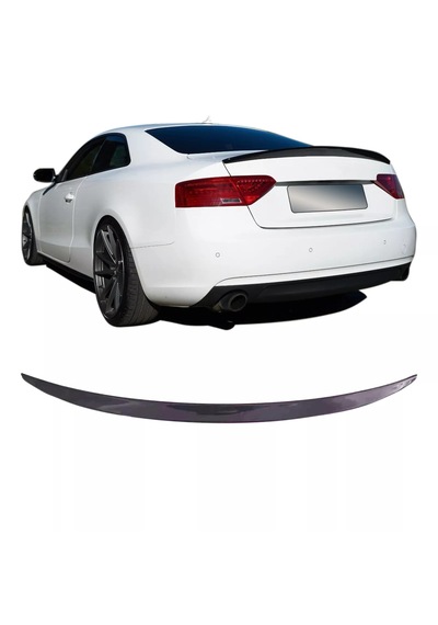 Audi A5 2007-2016 Plastik Parlak Siyah S5 Spoiler