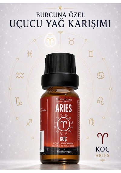 Minia Bahçe Koç Burcu Uçucu Yağ Karışımı 10 ML