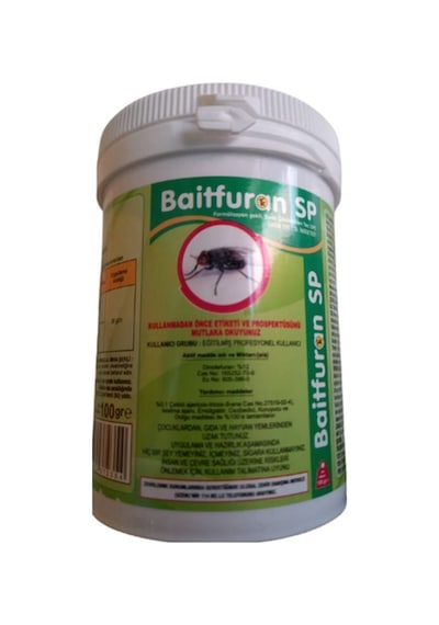 Baitfuran Sp Suda Çözünebilen Karasinek Tozu 100 Gram