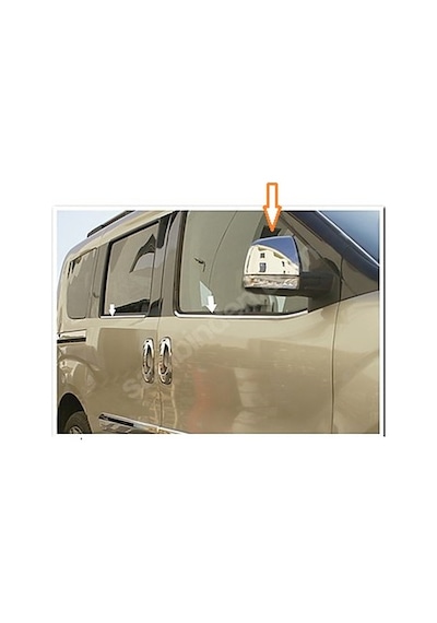 Ebal Otomotiv Opel Combo Krom Ayna Kapağı 2 prç. 2012 Üzeri P. Çelik
