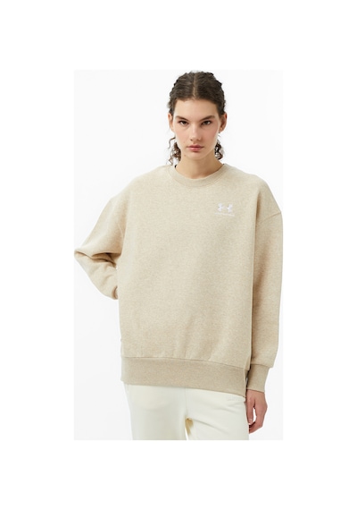 Under Armour Icon Fleece Os Crew Kadın Kahverengi Sweatshirt 1379475